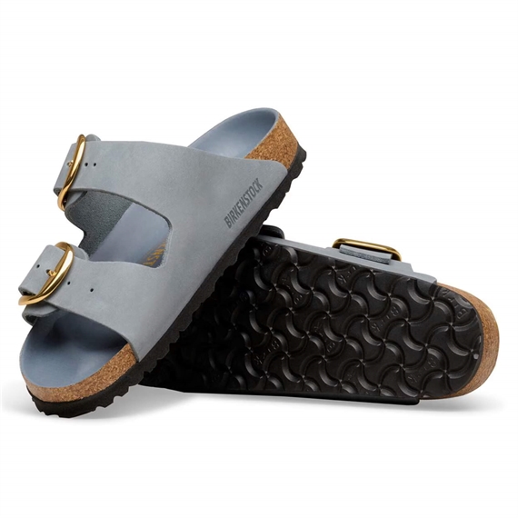 Birkenstock Arizona Big Buckle Sandaler, Basalt Gray